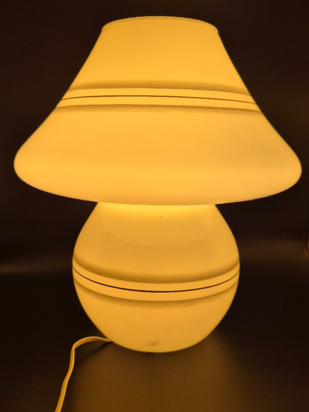 Vintage Mushroom Lamp after Murano Vetri